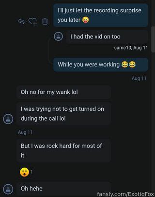 Exotiqfox porn onlyfans leaked nudes Telegram preview