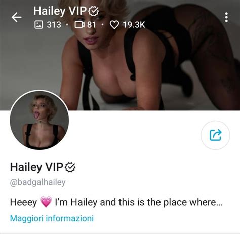 Hailey vip onlyfans Telegram preview
