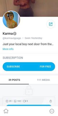 Karmavippage porn onlyfans full leaked Telegram channel preview
