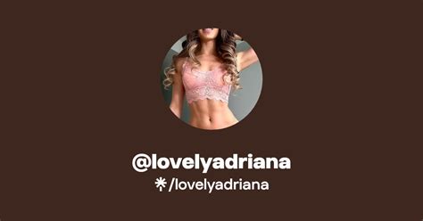 Lovelyadriana nude onlyfan Telegram channel preview