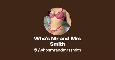 Mr and mrs smith onlyfans leaks photos Telegram channel preview