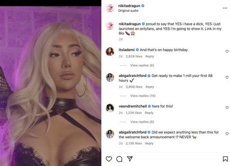 Nikita dragun port onlyfans Telegram preview