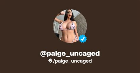 Paige uncaged instagram onlyfans archive Telegram channel preview