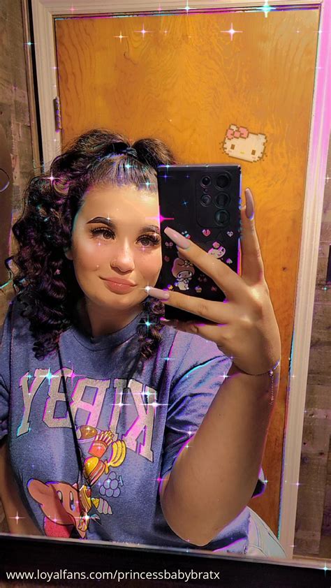 Princessbabybratx10 onlyfans leaked nudes Telegram channel preview
