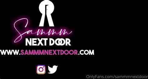 Sammm next door onlyfans leaks photos Telegram channel preview