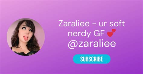 Zaraliee port onlyfans Telegram preview