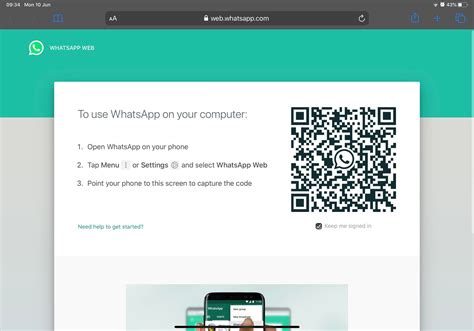 Open WhatsApp Web