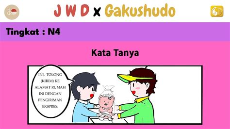 Tipe-tipe Kata Tanya Bahasa Jepang