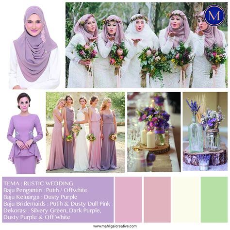 Kombinasi Warna Lilac dan Purple