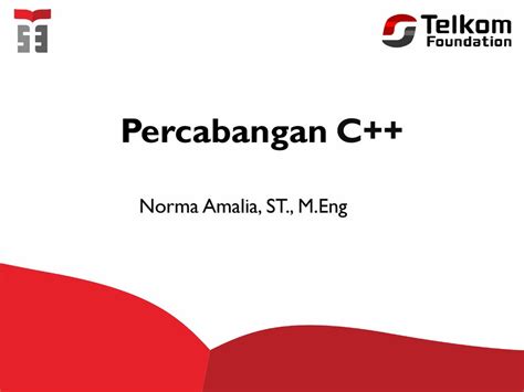 Percabangan C++