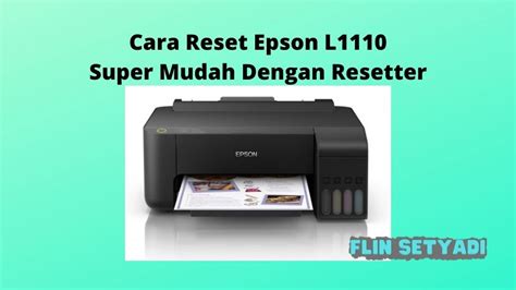 Pastikan Cartridge Printer Epson L1110 Terpasang Dengan Baik