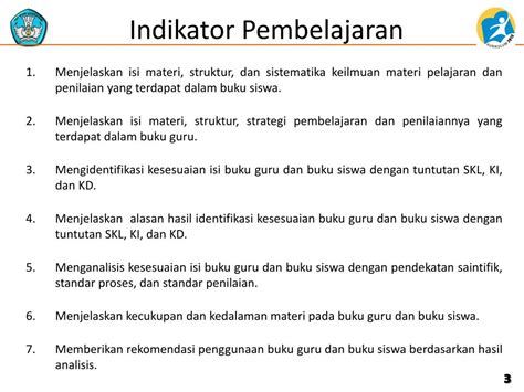 indikator pembelajaran