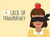 Lack of Transparency