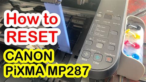 printer canon mp287 not detecting scanner