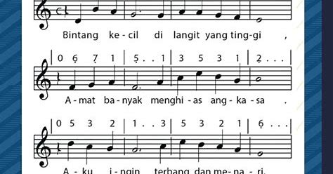 Lagu bertangga nada Mayor Indonesia