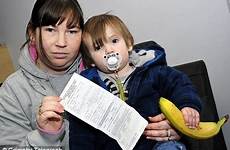 banana pram dropped toddler fined mother after lennon allen her kirsty son fine she