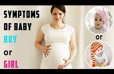 baby boy girl pregnancy during symptoms