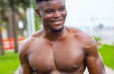 handsome ebony negros chest