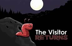 visitor returns