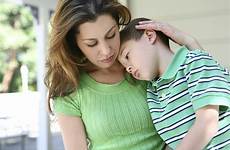 child trauma mother stress consoling health kids mental