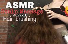 scalp asmr massage hair