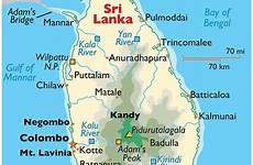 sri lanka map maps geography cities asia large where facts outline worldatlas srilanka color physical rivers countries land state important