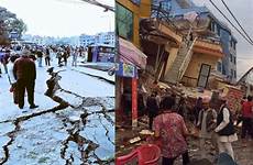 nepal earthquake nearly strikes magnitude dead damage