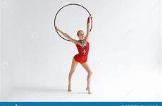 hoop hula performing gymnast female beautiful background preview