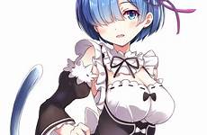 wallhaven rem maid thigh highs remain