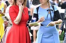 eugenie ascot beatrice princess princesses royal dress sophie prince her queen dailymail york fashion arrive family summer june wessex real