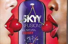 vodka skyy alcohol cherry advertising women advertisement sex appeal american drinks ads objectification ad infused youth reklame sky african alcoholic