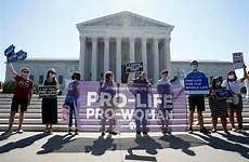 court abortion roe wade agree overturn abort demonstrators semansky politico