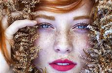 beautiful people freckles portrait portraits girl freckled redheads vuing