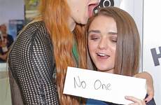 maisie williams sophie turner glamour interview girl popsugar kiss