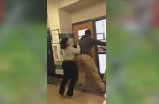 teacher student school fight caught camera baltimore between brawl vs cell phone charges administrative facing inside leave after top