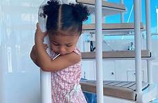 stormi webster jenner bikini there bahamas onesie moments cutest usmagazine