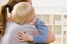 hugging son mother comforting her mom child children partners kids stock their processing disorder sensory