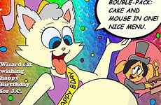 cat mouse eats deviantart cake