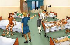 diaper medical deviantart ward punishment nurse enema drawings adult deviant inmates paintings
