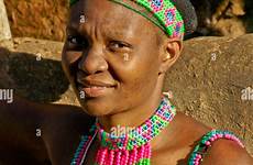 zulu woman south africa alamy dress shakaland beaded