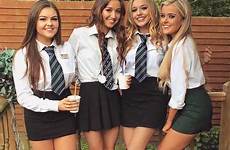 uniforms schoolgirls girly essex pleated bluse stephen