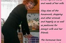 hubby feminized strict wives reversal housework prissy supremacy captions husbands feminine sissies feminizing