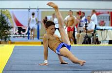 barefoot gymnasts boy