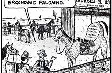 stables riding cartoon cartoons horse cartoonstock cowboys palomino comics animals dislike