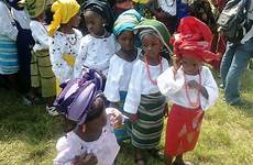 ethnic nigerian groups attires traditional their yoruba nigeria people kids