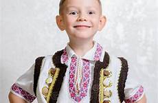 boy ukrainian costume traditional wear stock proud dreamstime folk royalty