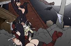 catwoman hentai harley quinn futanari futa batman arkham dc sexy city shemale xxx series sparrow comics dickgirl 34 rule cum