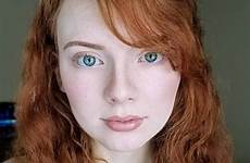 pale redheads haired freckles