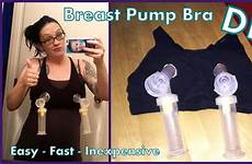 breast pump bra diy fast