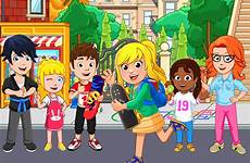 school after town game games play store